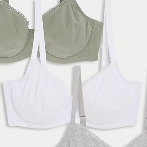 M+S White Bra 34E